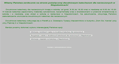 Desktop Screenshot of narzeczeni.niepolomice.pl