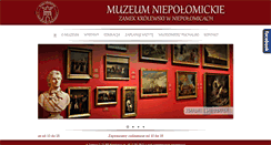 Desktop Screenshot of muzeum.niepolomice.pl